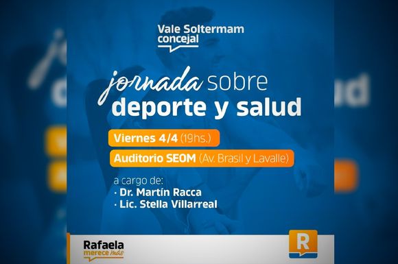 Deporte y salud claves para el desarrollo de Rafaela
