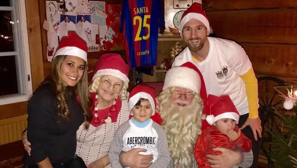 Messi: “¡Feliz Navidad para todos!”