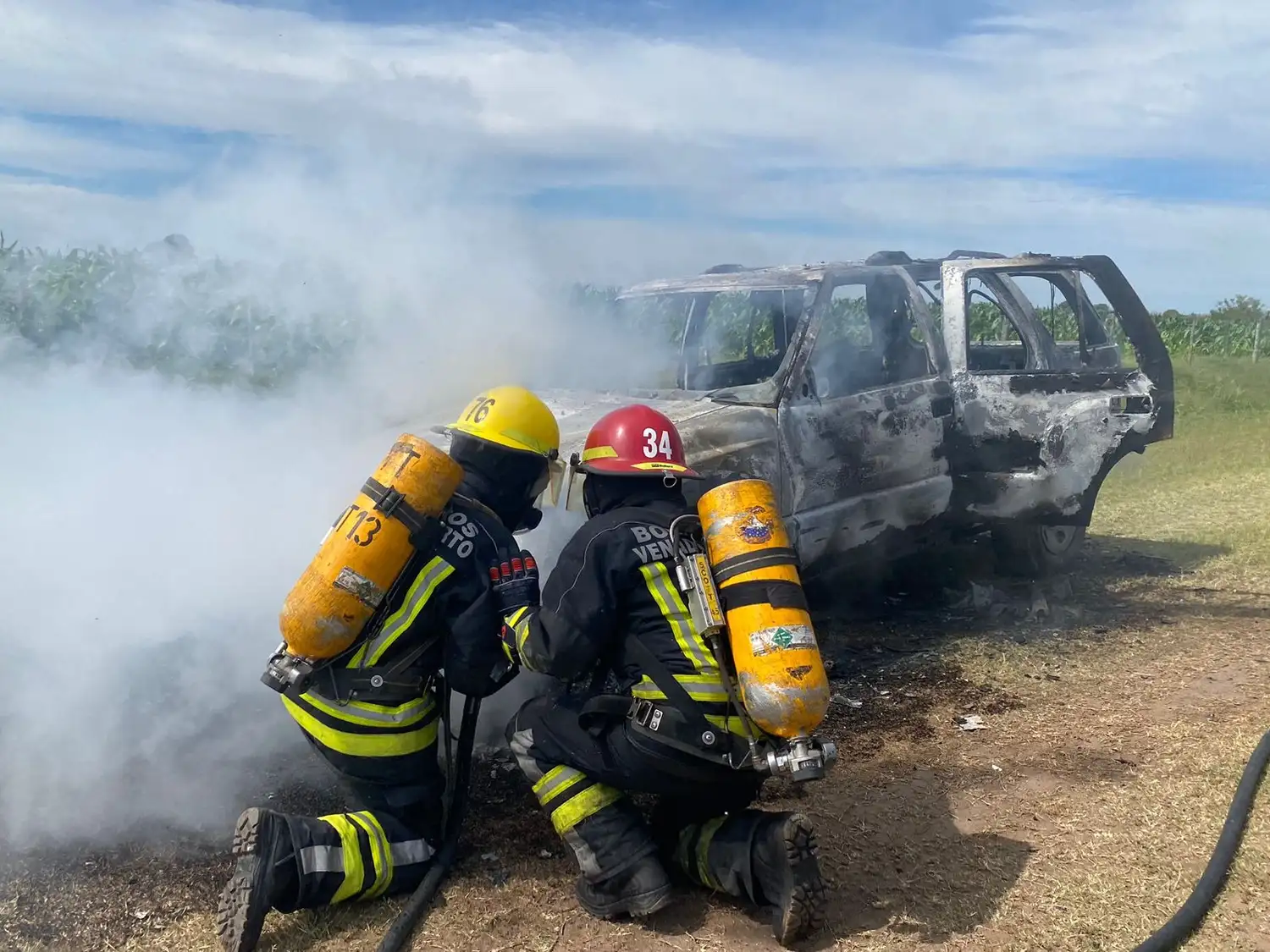 incendio auto - 1