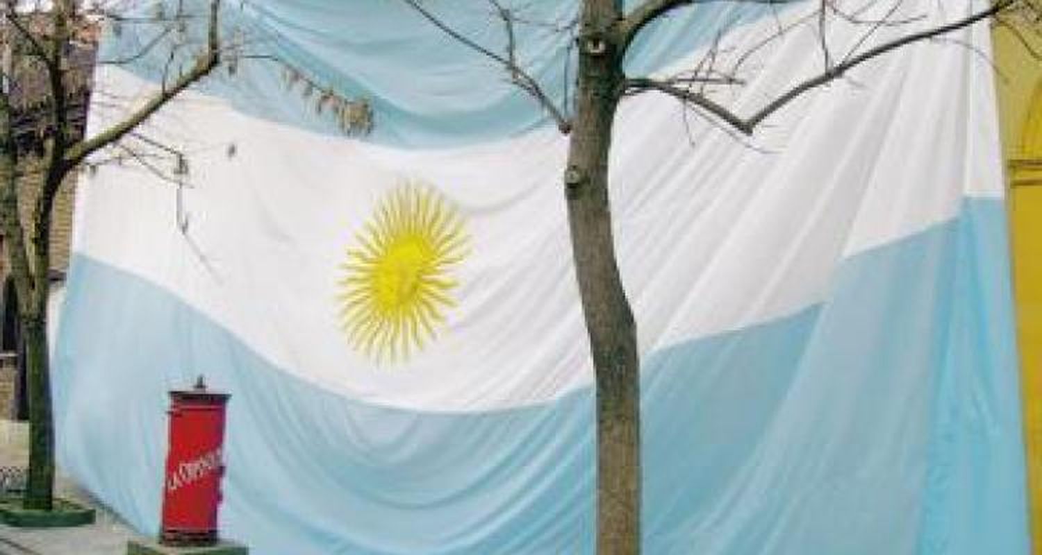 Una bandera a puro corazón