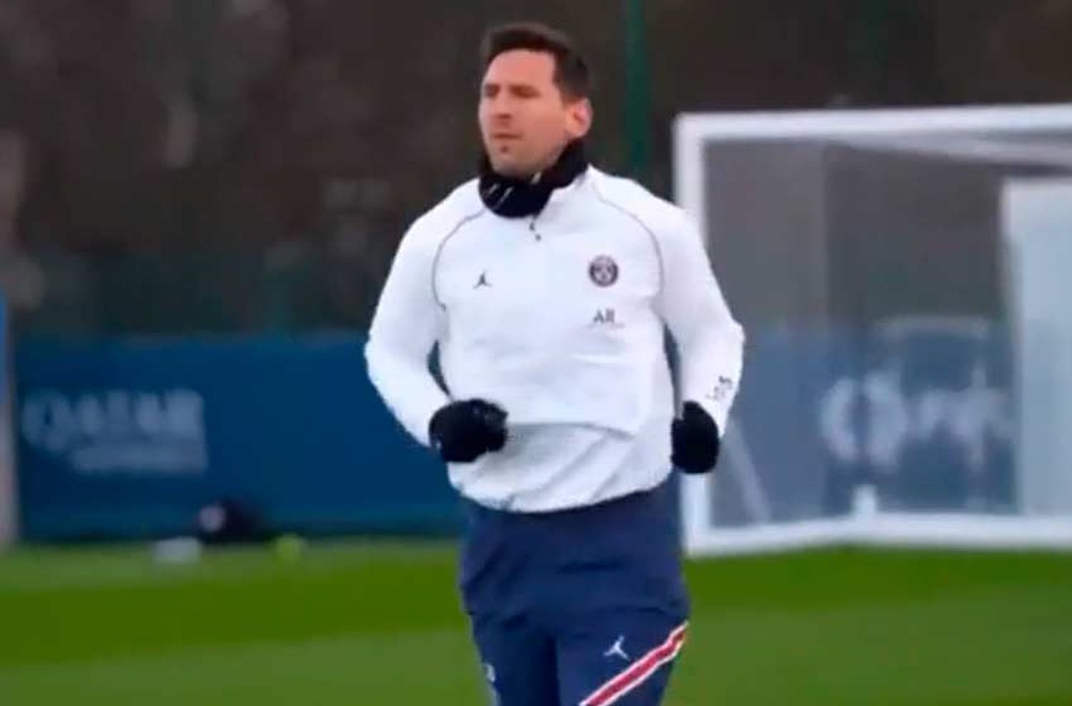 Luego de superar el coronavirus, Lionel Messi volvió a los entrenamientos del PSG