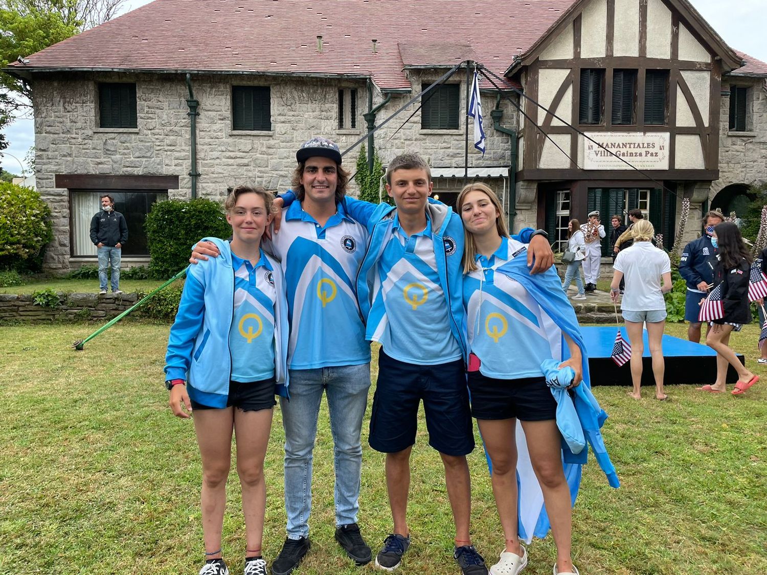 Francina Paz, Delfina Kuttel y Francisco Gómez cerraron su participación en el Sudamericano de Optimist