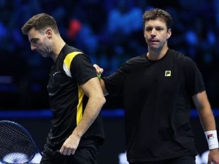 "Cebolla" Zeballos y Granollers, eliminados de las ATP Finals. Getty Images.