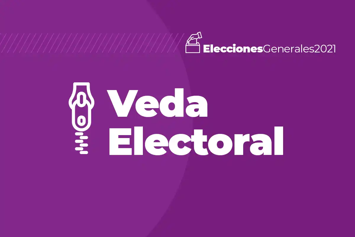 Elecciones 2021: rige la veda electoral, qué es y qué prohibiciones implica
