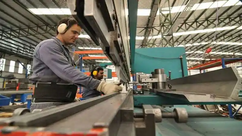 Fuerte caída de la producción de Pymes industriales