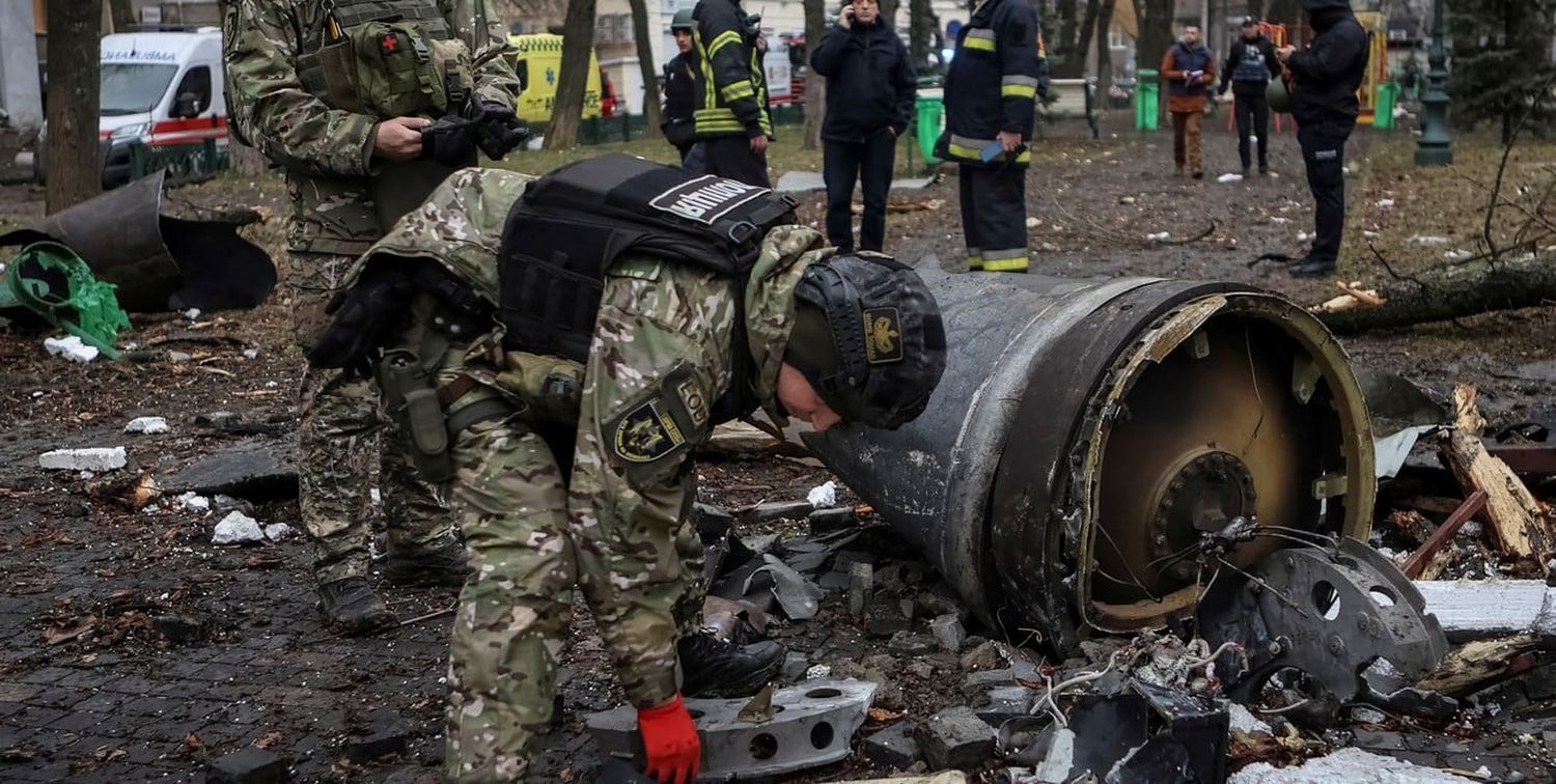 Consecuencias del ataque en Kharkiv. Crédito: Sofiia Gatilova/Reuters