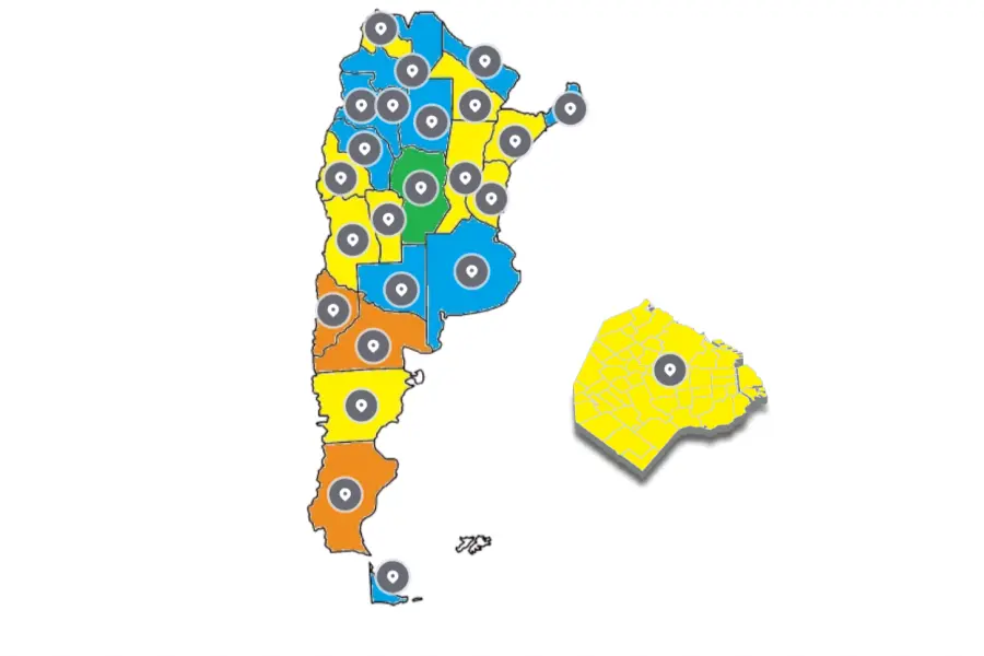El mapa de los partidos políticos: así será el país en donde deberá gobernar Javier Milei