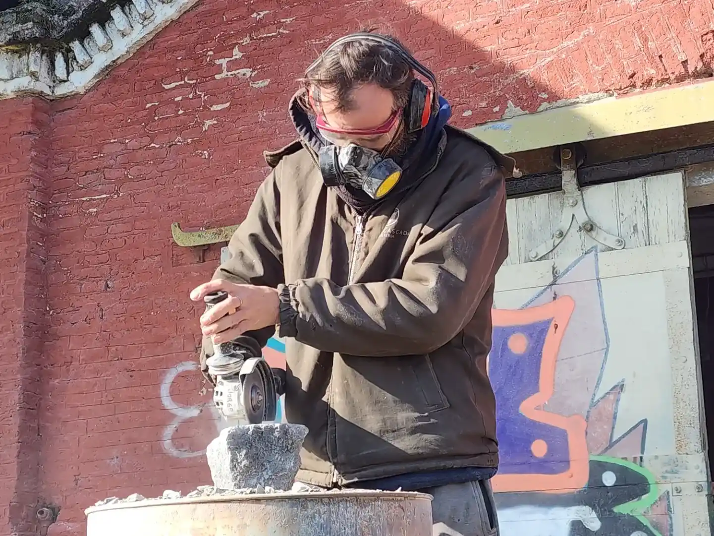 Jorge Fodor, docente a cargo del taller, aprendió los gajes del oficio con Eduardo Rodríguez del Pino.