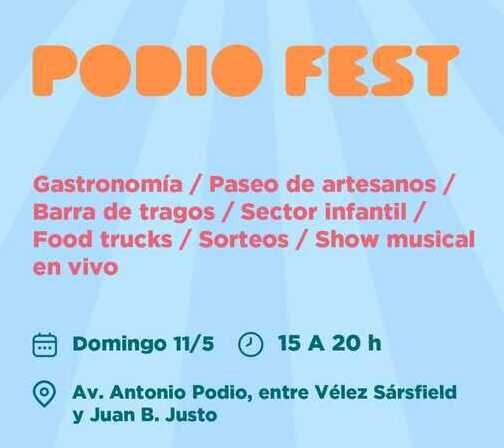 Primera Edición de la Podio Fest