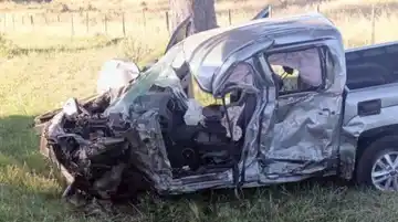 Tragedia en Uruguay: murió un concordiense en un choque sobre Ruta 2