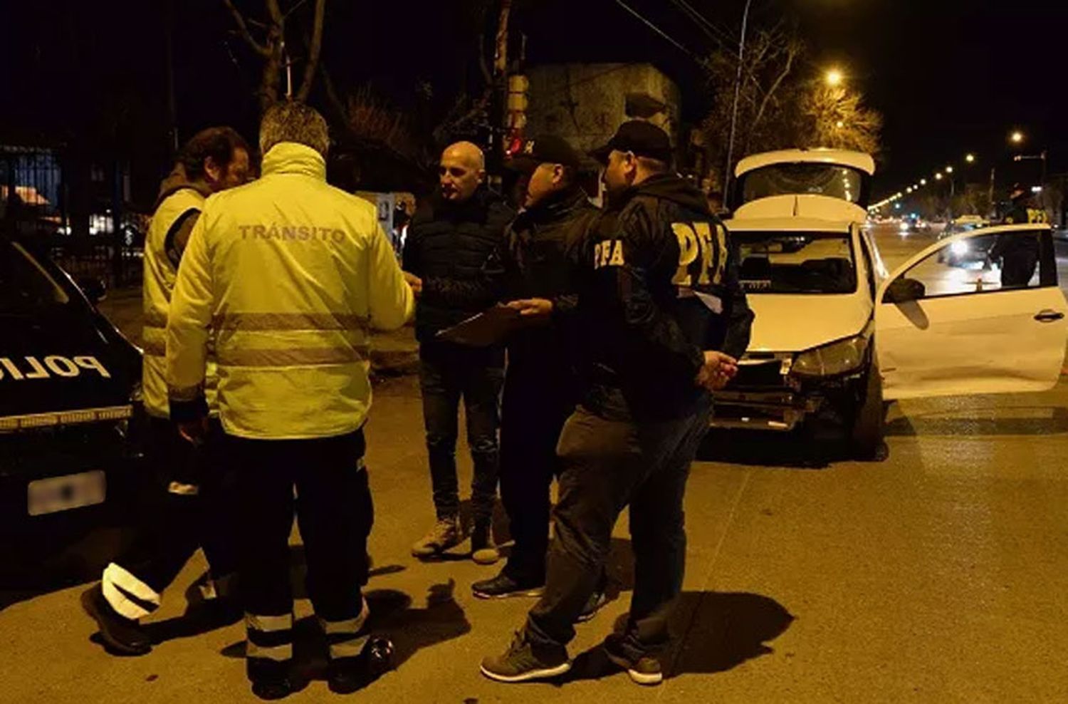 Operativos de control y secuestro de vehículos en Bernardino Rivadavia