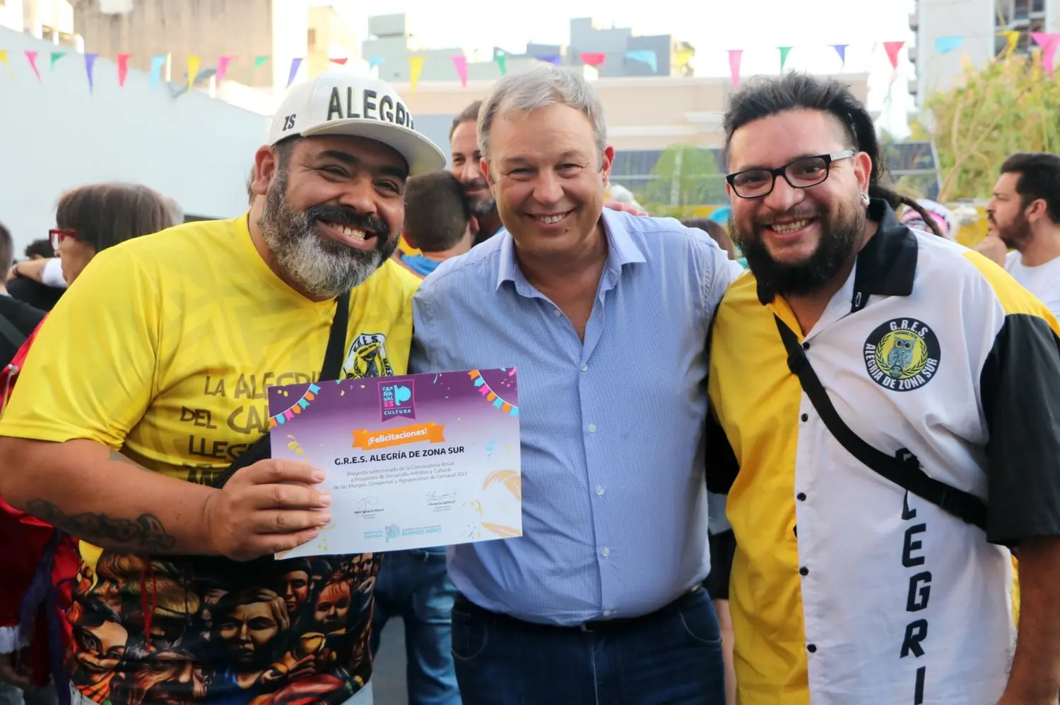 La actividad se desarrolló en el Centro Cultural "Leonardo Fabio" en Lanús.