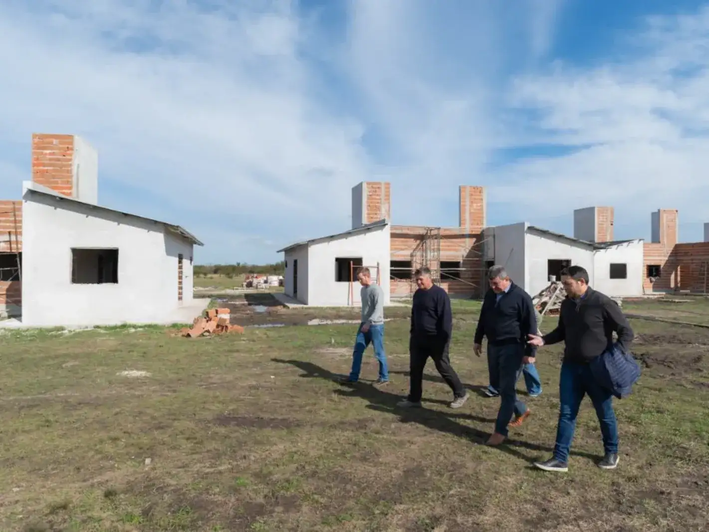 Programa Ahora Tu Hogar: el IAPV tiene en marcha la construcción de 10 viviendas en Aldea San Antonio