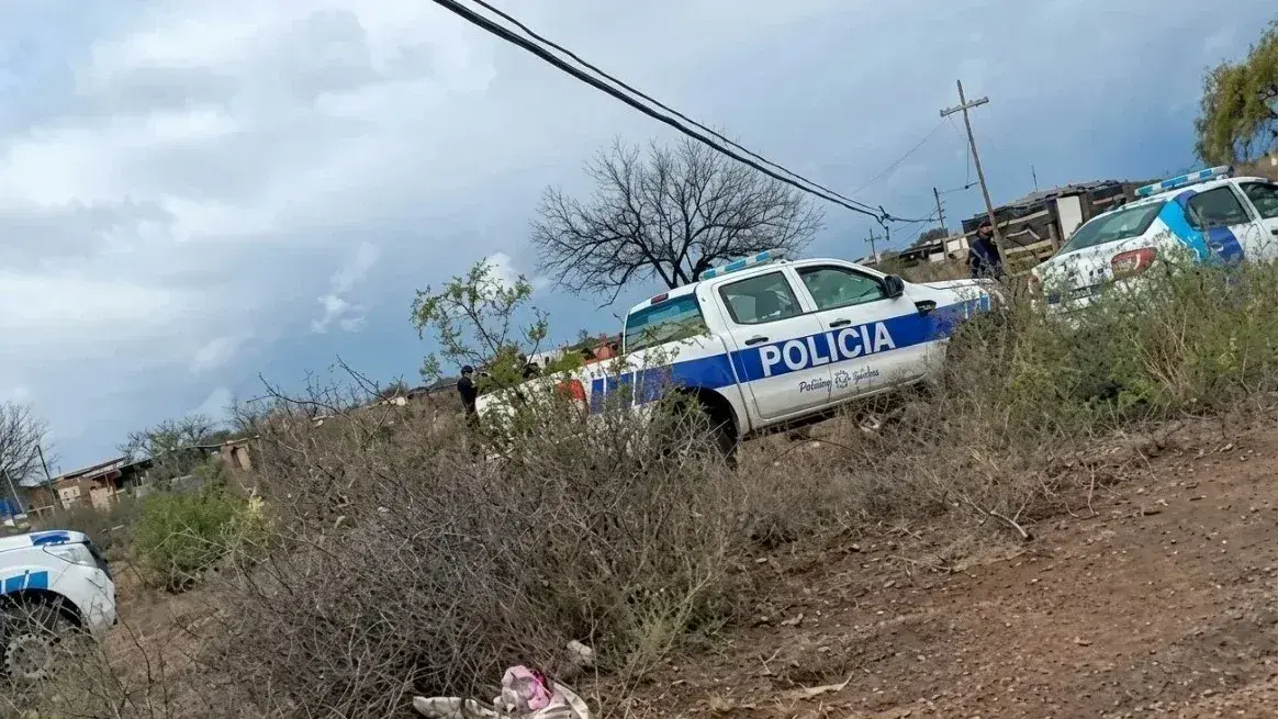 Un perro descubrió un cuerpo enterrado en San Luis.