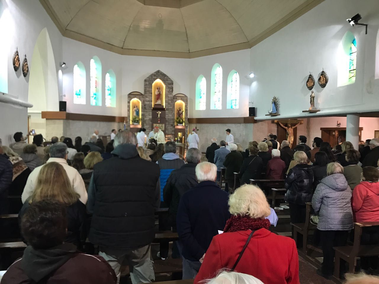 Se celebró en Miramar “las Bodas de Oro Sacerdotales” del cardenal Sandri
