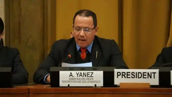 Delegación venezolana FUSTIGA a EE. UU. y El Salvador en defensa de los migrantes en el Consejo de DD. HH. de la ONU