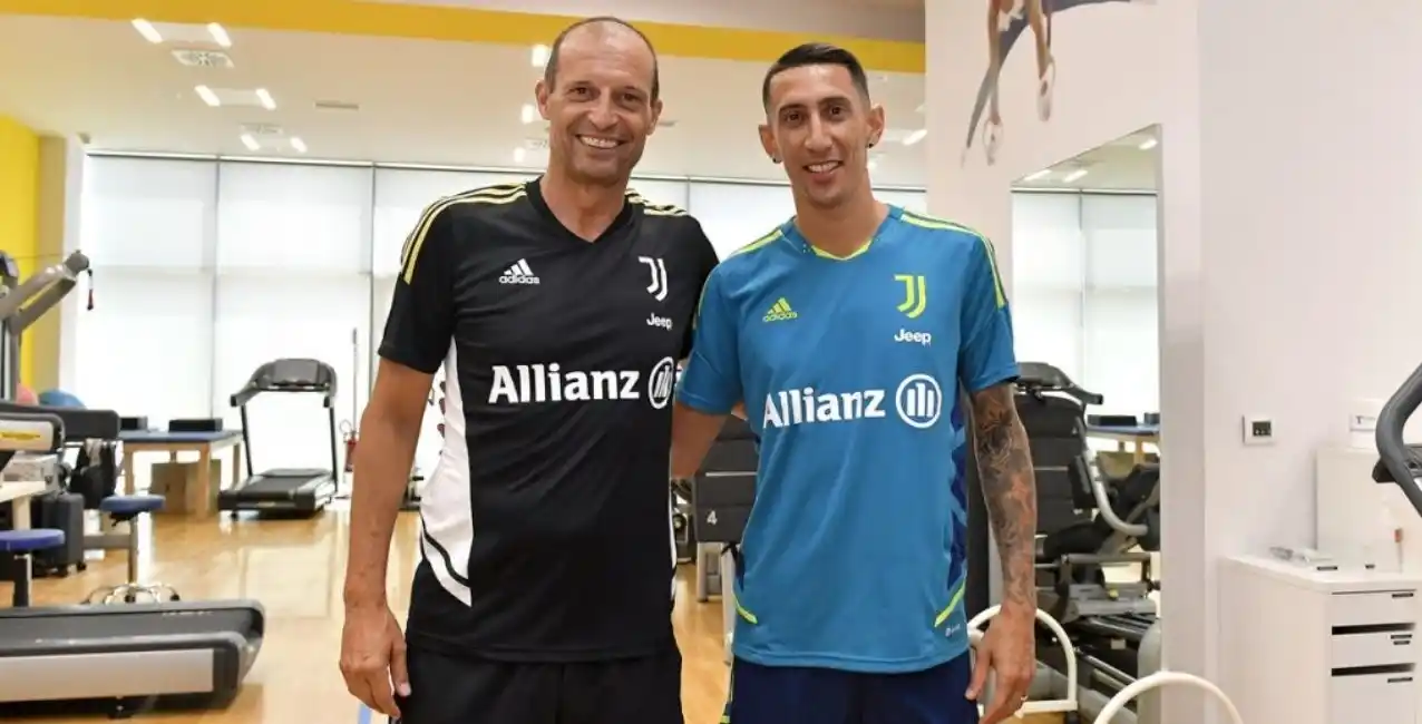 Ángel Di María fue presentado en Juventus