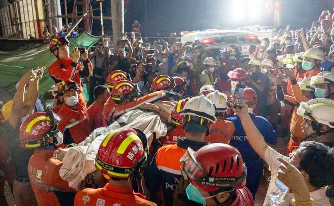 Registraron 36 réplicas en Myanmar tras el mortífero terremoto de magnitud 7,9