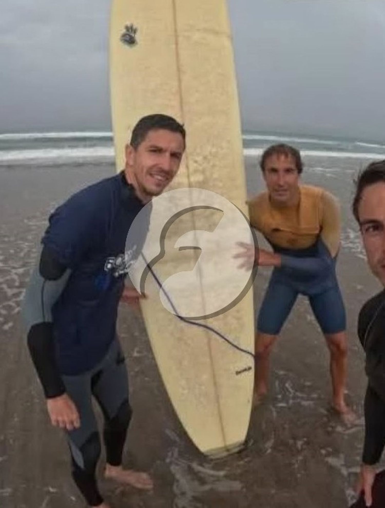 Nacho Fernández llegó a Necochea.