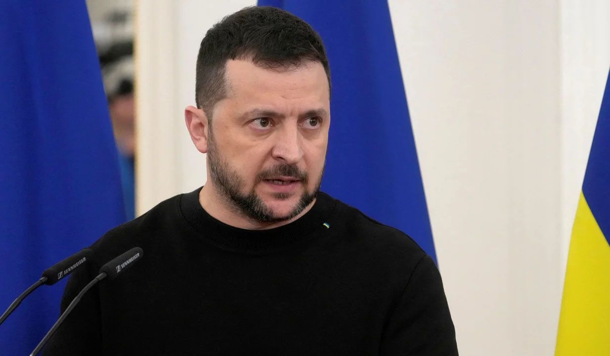Volodímir Zelenski, presidente de Ucrania