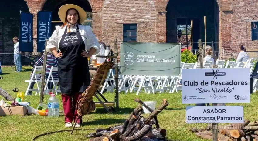 Constanza Parramón fue la gran ganadora del 7mo Concurso de Asadores en Madariaga