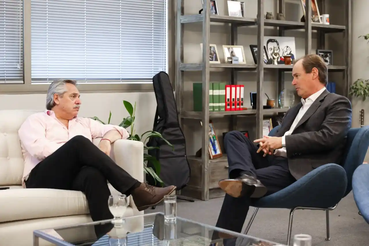  Bordet abordó con Alberto Fernández las prioridades para Entre Ríos