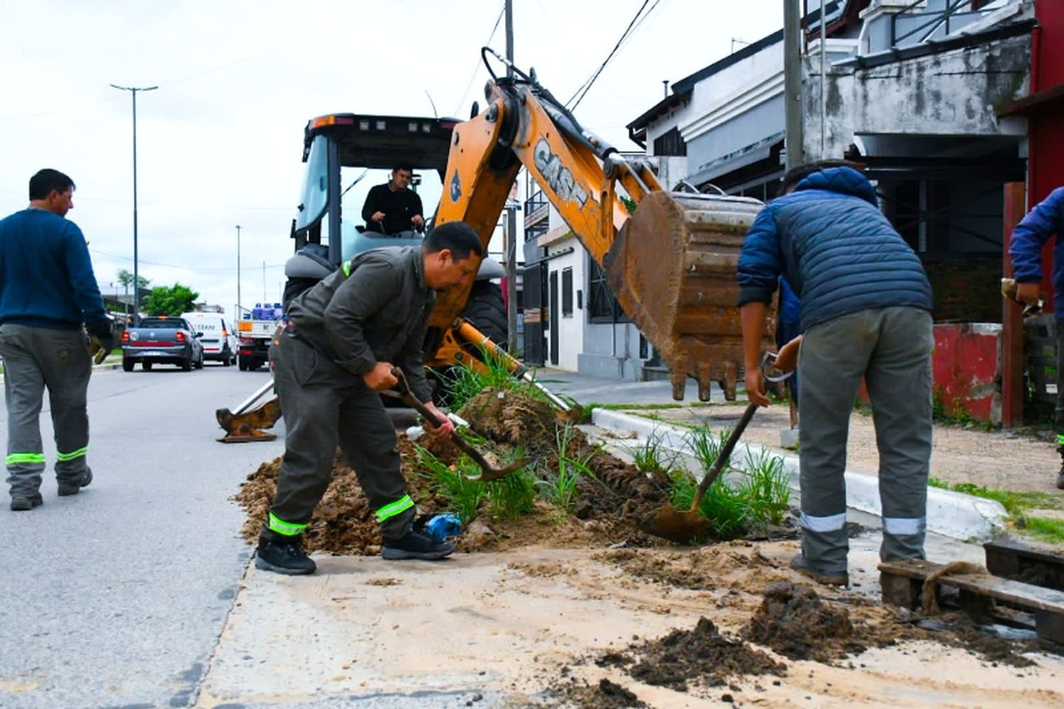 Trabajos de limpieza y recuperación de calles