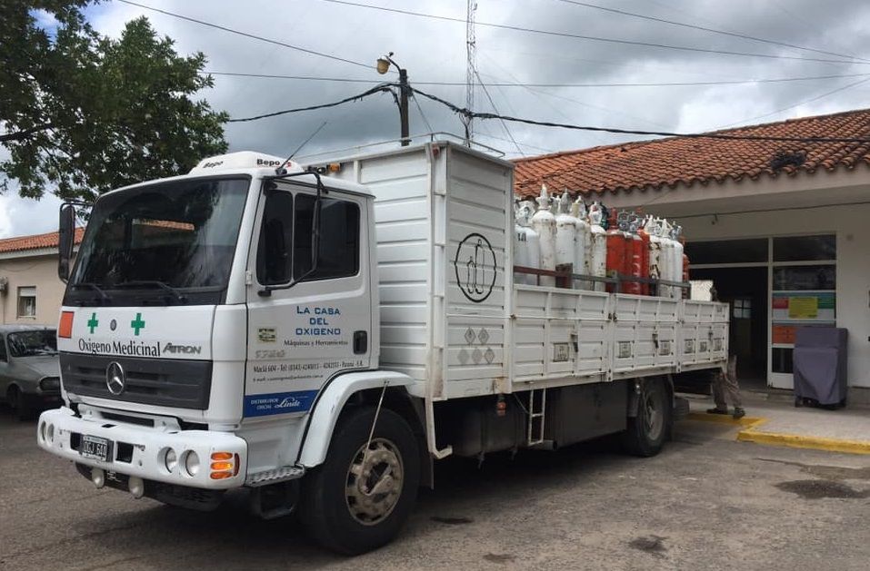 El San Blas ocupó 877 tubos de oxígeno en los últimos tres meses