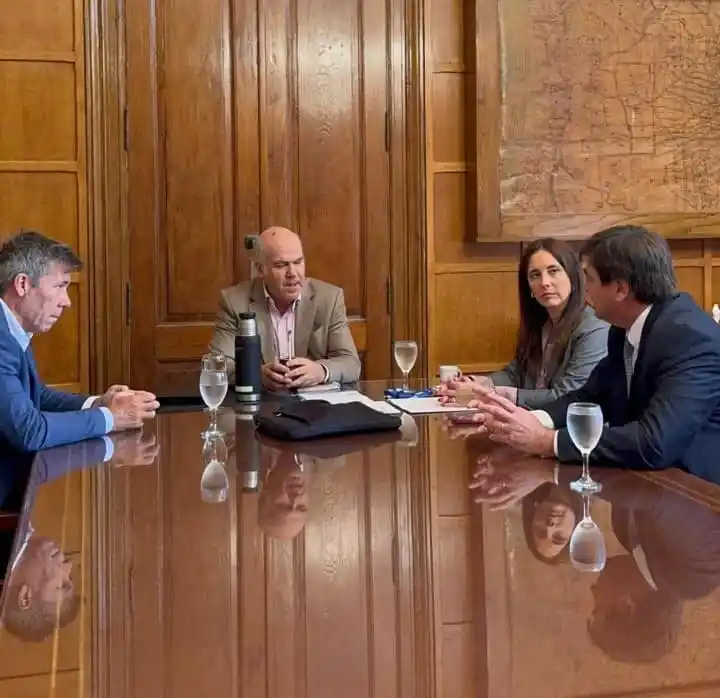 Morchio se reunió con el Secretario de Agricultura, Ganadería y Pesca
