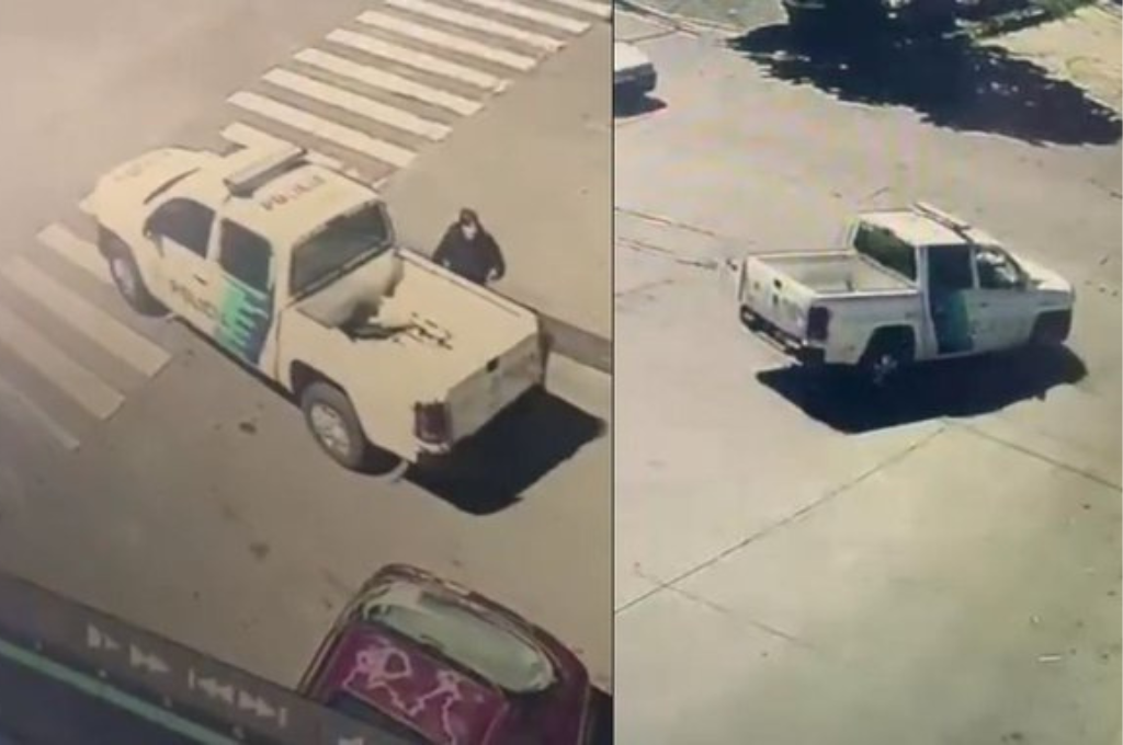 Por poco no terminó en un accidente