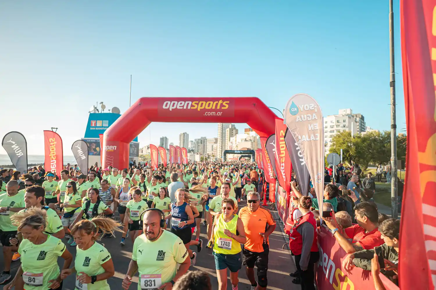 Se corrió la prueba de Open Sports en Mar del Plata.