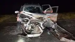 Ocho hospitalizados tras choque de cuatro vehículos en enlace Victoria-Rosario