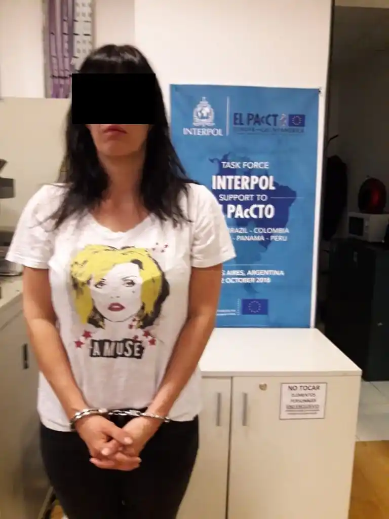 Cayó en Argentina una de las prófugas más buscadas de Europa