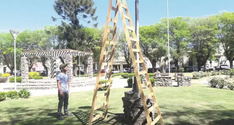 Alegría en la Plaza Belgrano