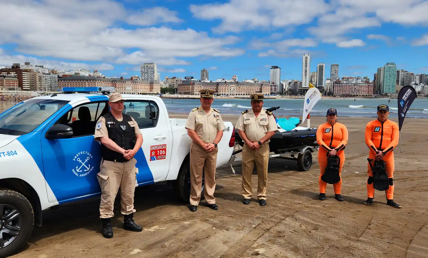 Ahora la ciudad cuenta con tres ouestos de control náutico.