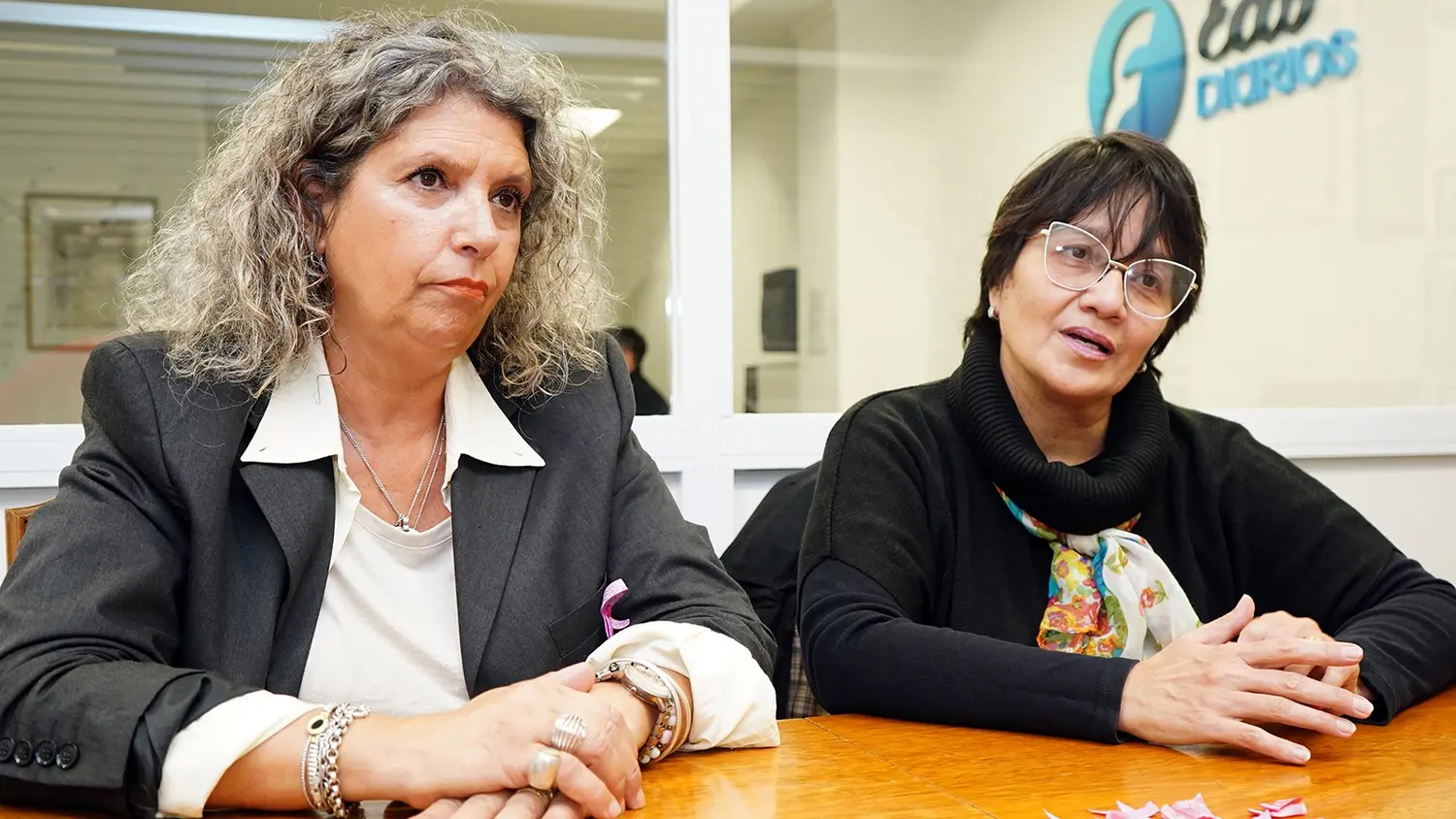 Silvia Eliópulos y Silvina Mender, impulsoras de Alquimia Rosa en nuestra ciudad