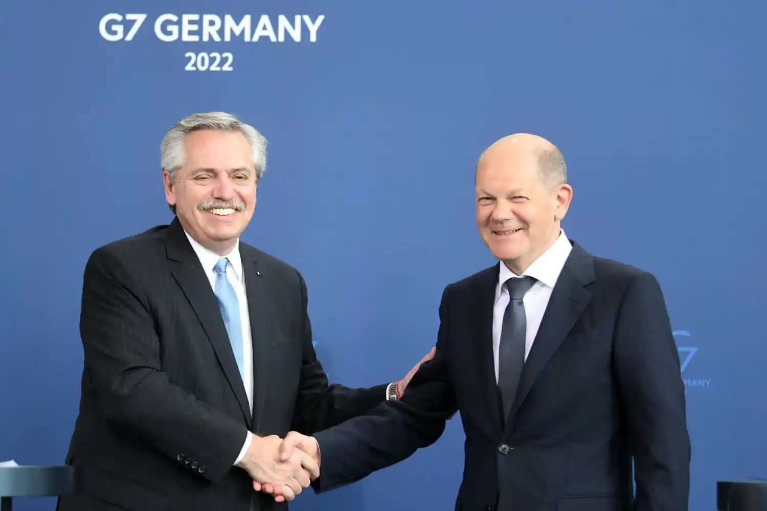 En Alemania, Alberto Fernández criticó las sanciones económicas contra Rusia