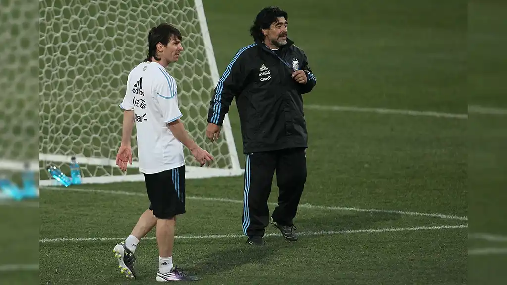 Messi, sobre Maradona: "Todos queríamos ser como él, pero ninguno llegó a serlo"