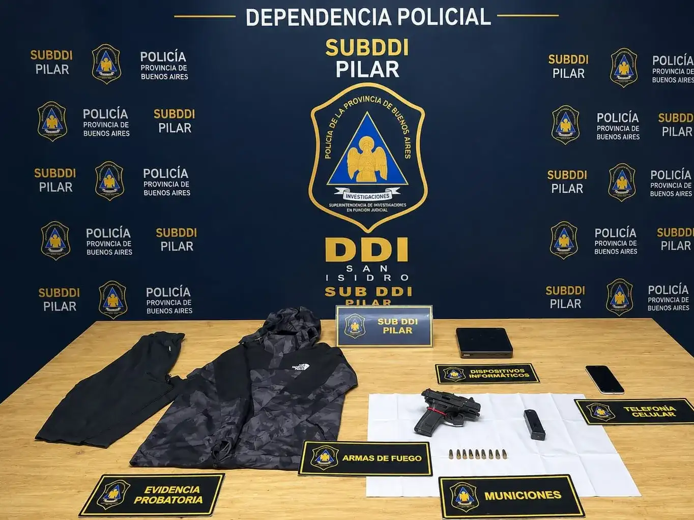 Dos detenidos por el intento de asalto a una policía en Pilar