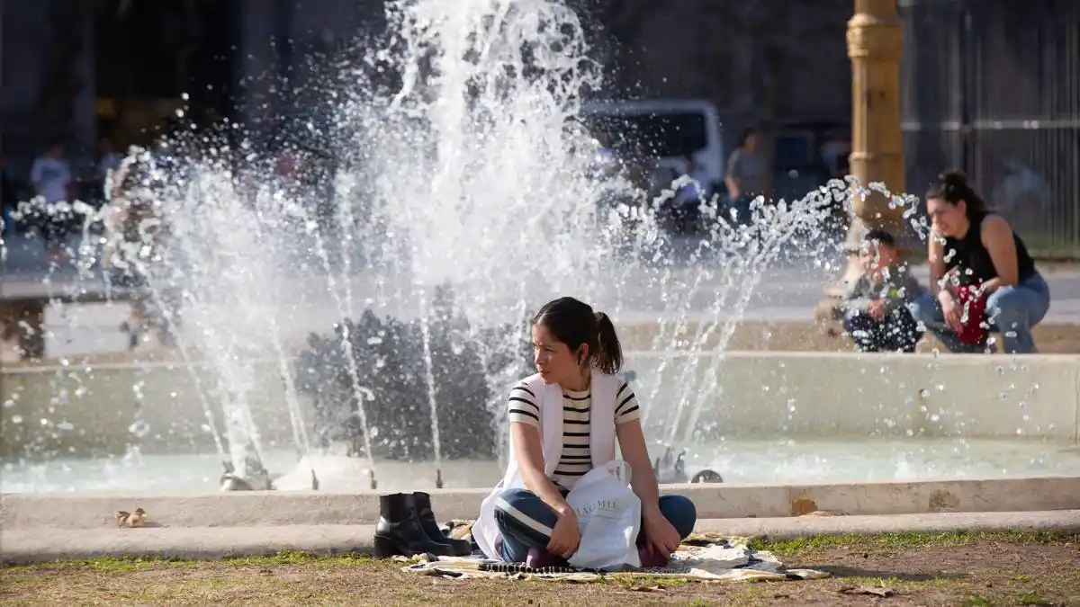 Más de la mitad del país superó los 30 grados de temperatura