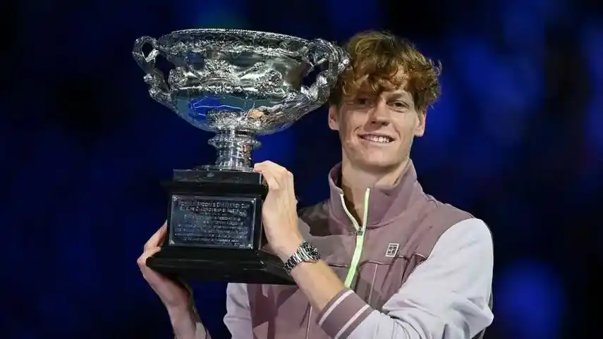 Sinner ganó el Abierto de Australia 2024.