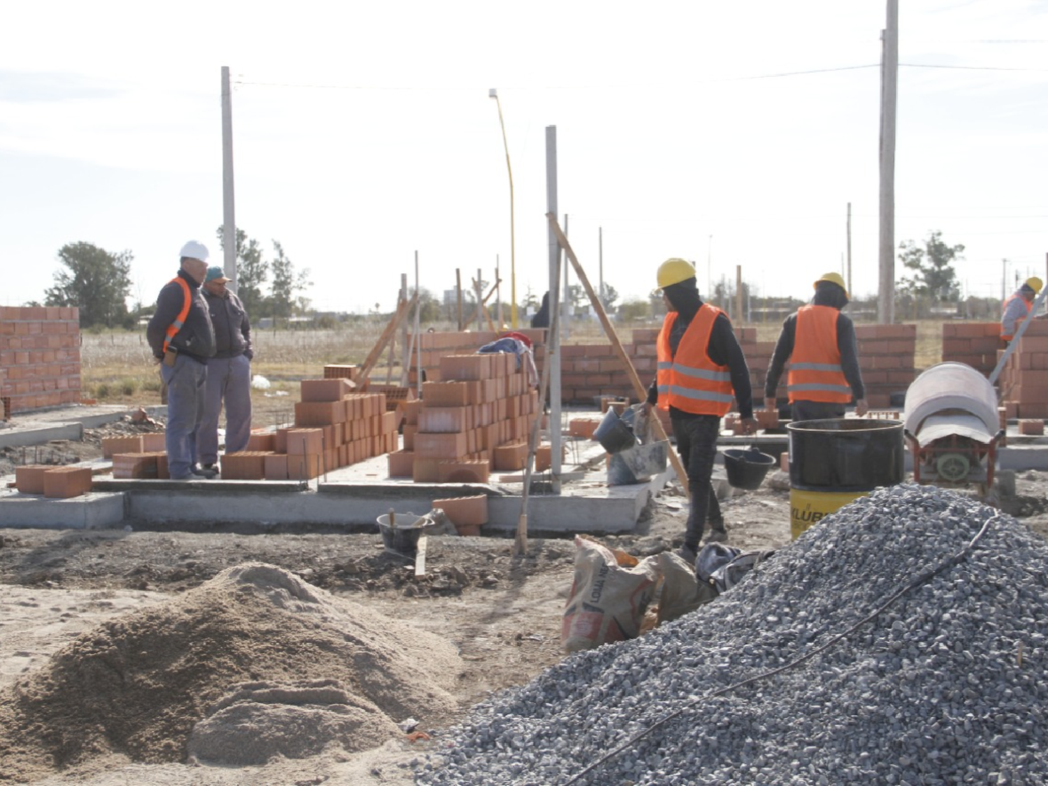 Construyen 21 viviendas para familias que vivían en  el viejo edificio de Tribunales