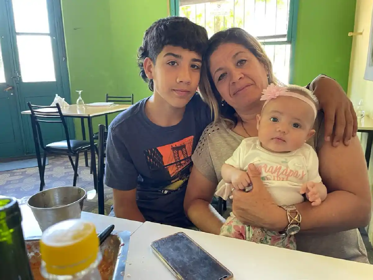 Gabriela, la “abuela  mamá” que no se rinde 