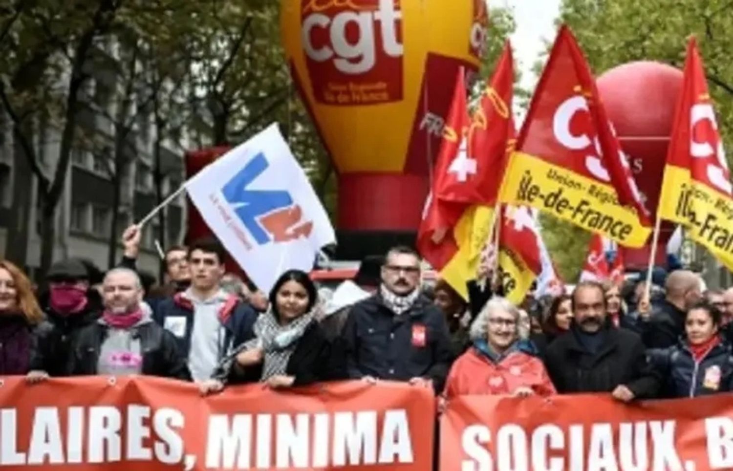 Apoyo internacional al paro de la CGT: movilizaciones en España, Alemania, Italia, Francia y otros países