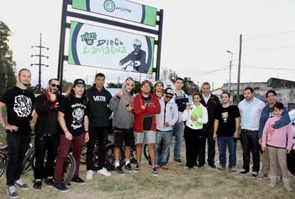 Wilde: Ferraresi inauguró una pista para "Bikers"