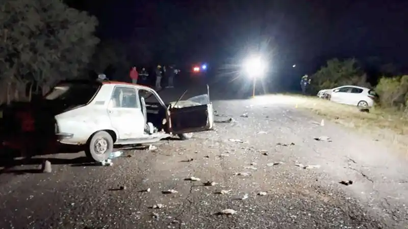 Fatal accidente frontal en la ruta: uno de los conductores murió en el acto