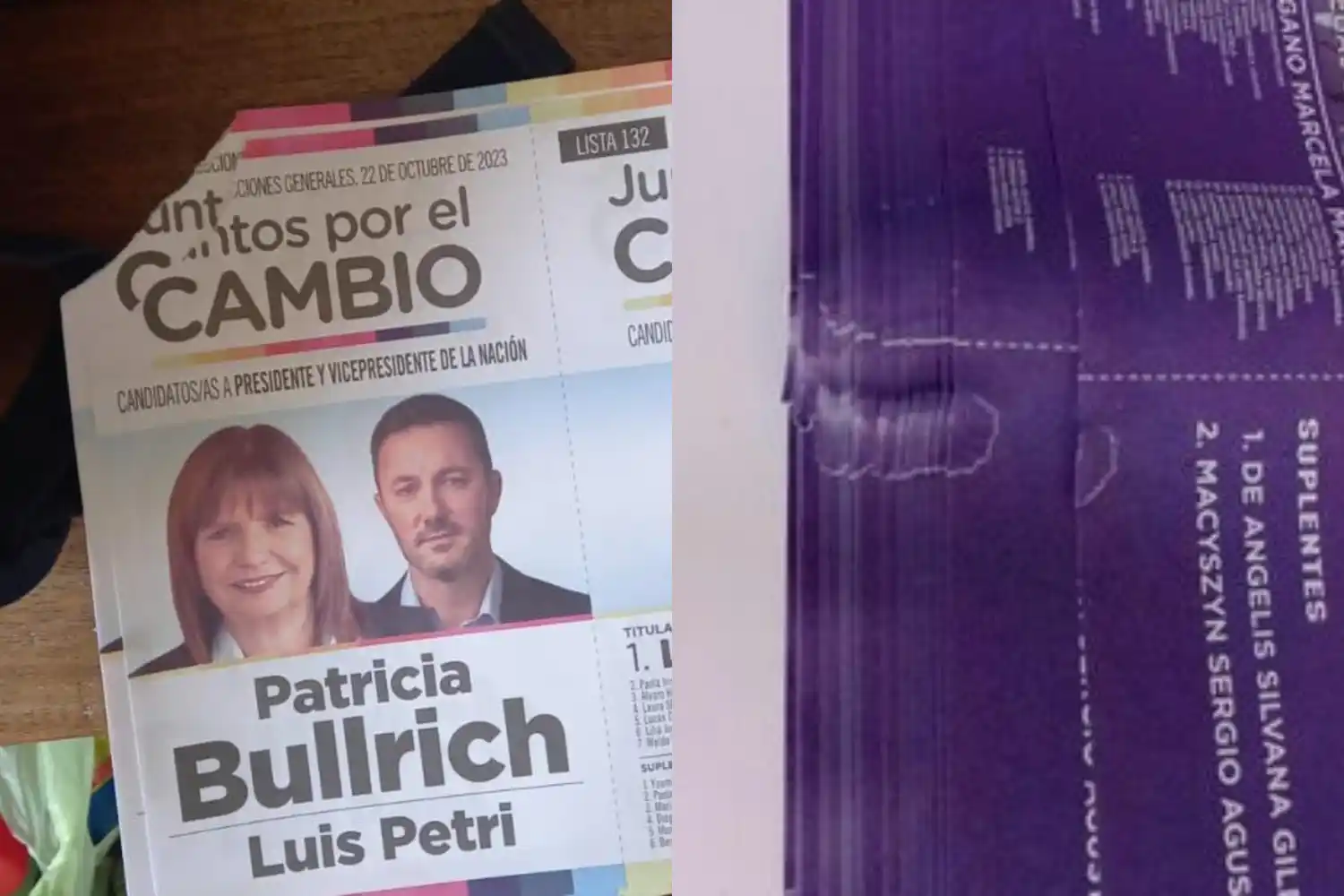 Fiscales de La Libertad Avanza y Juntos por el Cambio aseguran que les “dañaron boletas”