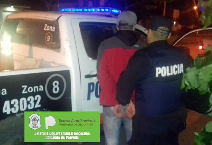Apretó el botón antipánico por la agresión de su ex pareja