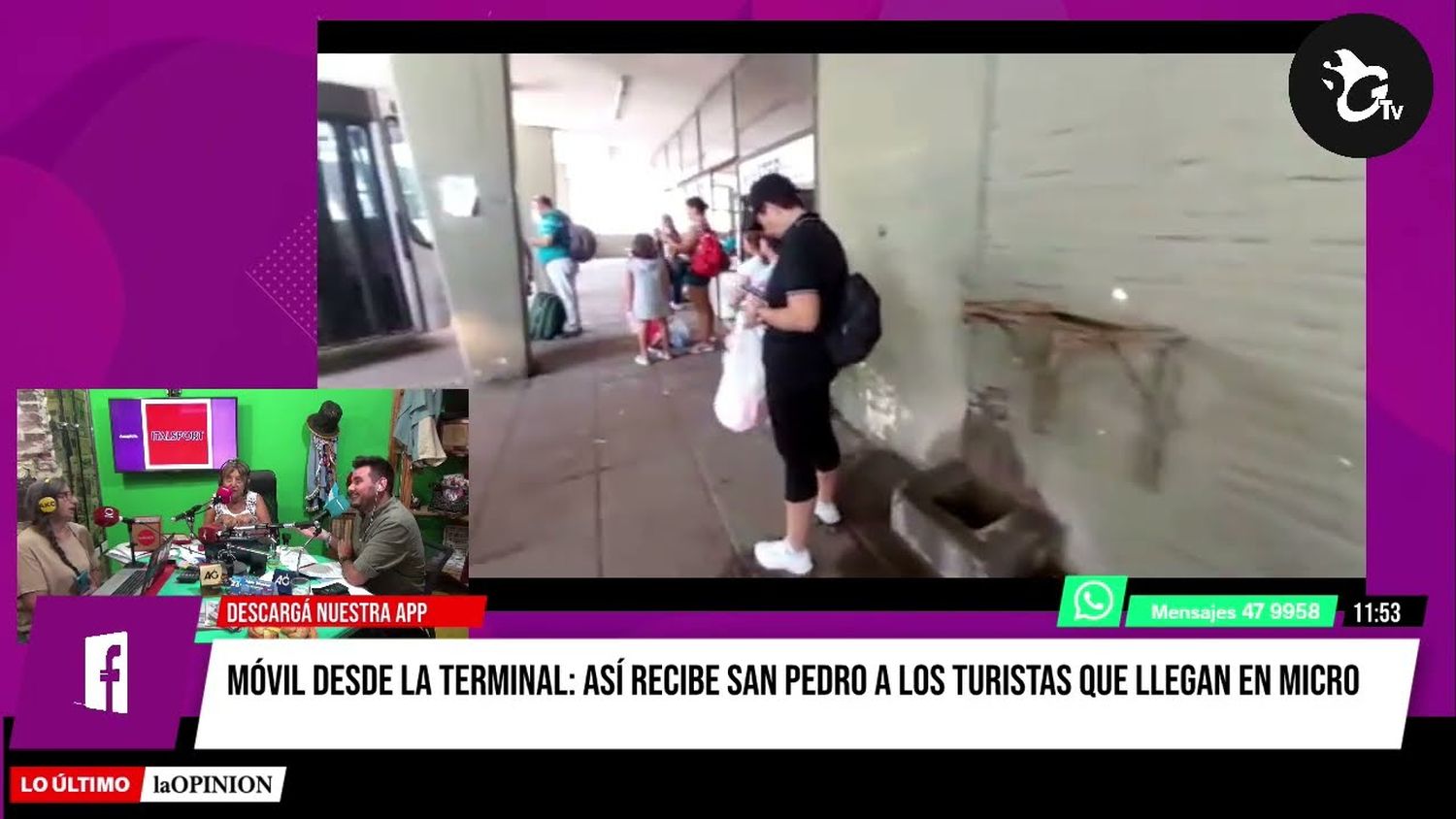 Terminal de Ómnibus: así recibe San Pedro a los turistas que llegan en micro