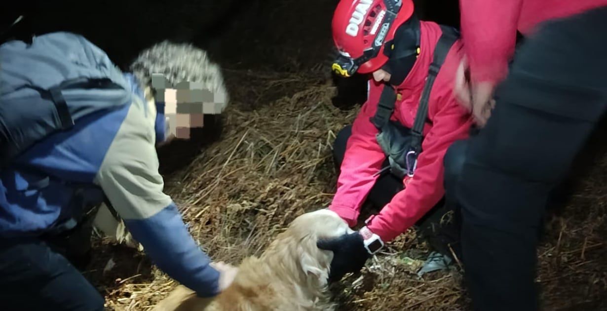 Rescataron a dos hombres y sus perros en el cerro Champaquí tras haberse desorientado